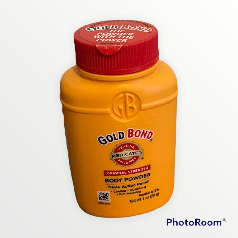 NEW Gold Bond Medicated body powder travel size original strength 1oz WITH TALC